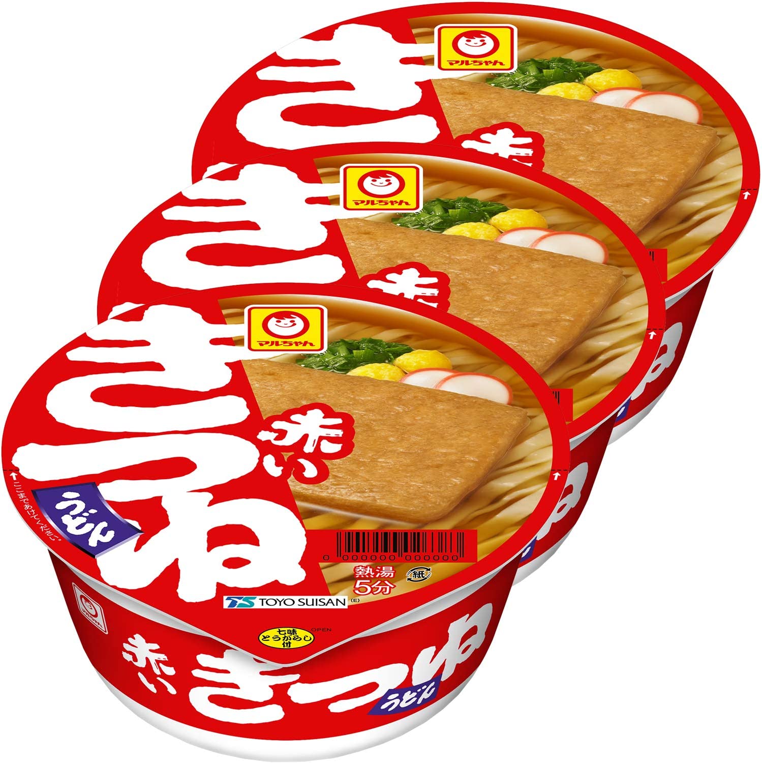 Maruchan Kitsune Udon Instant Noodles Cup 96g (Pack of 3) - YOYO JAPAN