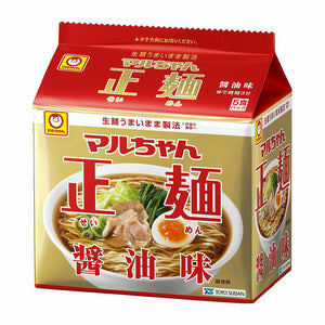 Maruchan Seimen Shoyu Soy Sauce Ramen Instant Noodles 5P - YOYO JAPAN