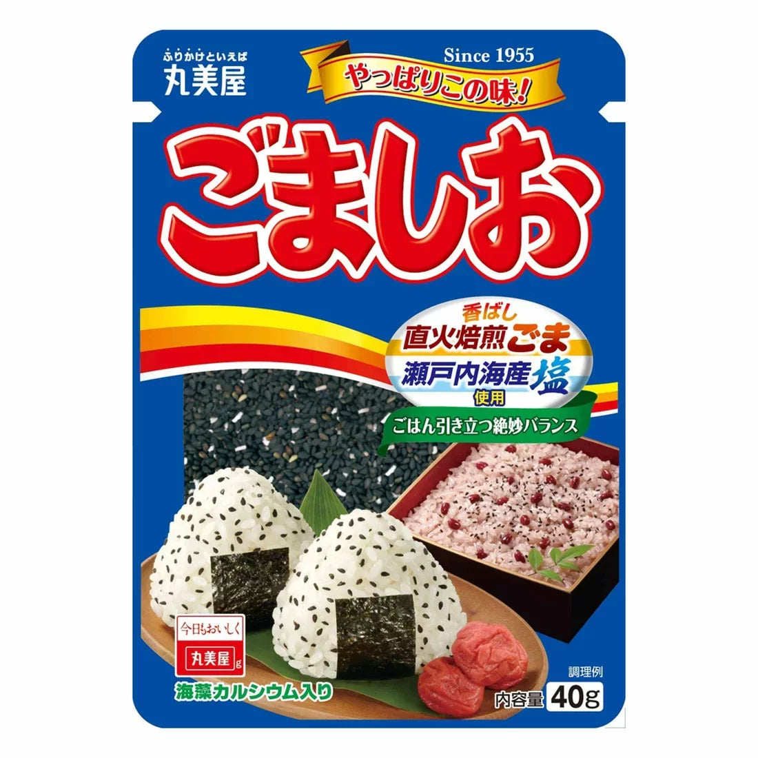 Marumiya Gomashio Furikake Sesame & Salt Rice Seasoning 40g - YOYO JAPAN