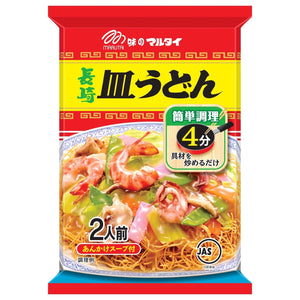 Marutai Nagasaki Sara Udon Instant Crispy Noodles 140g (Pack of 3) - YOYO JAPAN