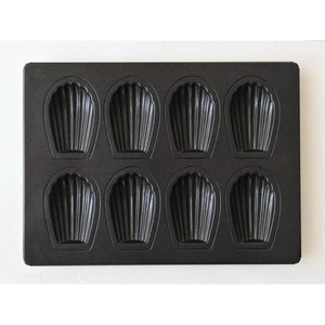 Matsunaga Premium Madeleine Mold (Nonstick Madeleine Mold) 8 Wells - YOYO JAPAN