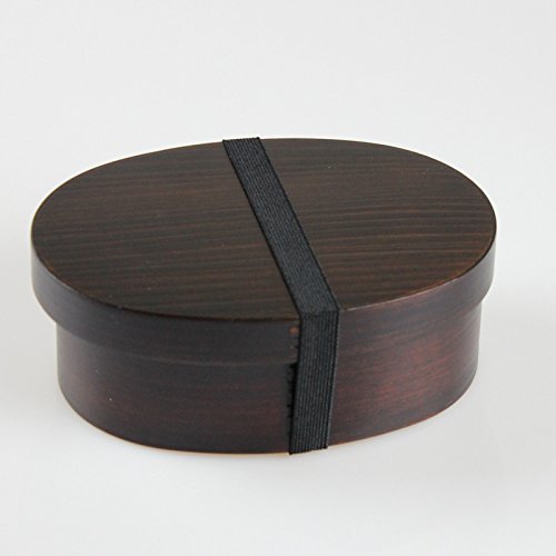 Eemon Of The Festival Magewappa Oval Bento Box Japan Lacquer Coated Finish - YOYO JAPAN