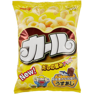 Meiji Karl Light Salt Curls Corn Puff Snack 68g - YOYO JAPAN