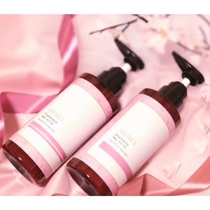 Meiko Cherry Blossom Shampoo And Conditioner Set for Damaged Hair - YOYO JAPAN