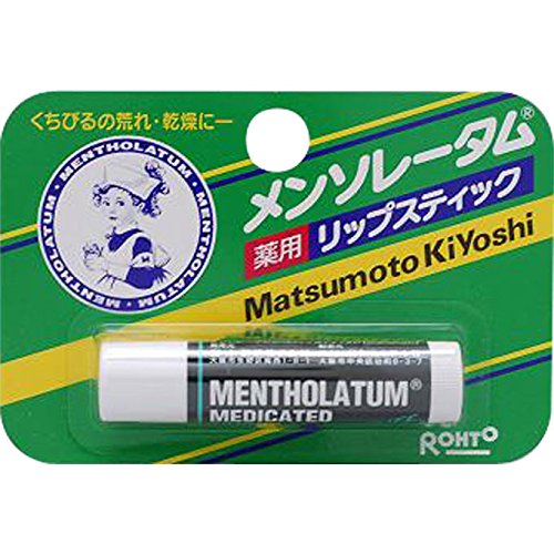 Rohto Pharmaceutical Japan Medicated Lipstick 4.5G Mentholatum - YOYO JAPAN