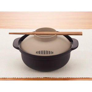Microwavable Nabemono Pot for Single Serving 1.5L KB-700 - YOYO JAPAN