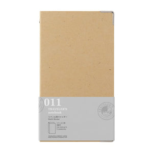Designphil Midori Travelers Notebook Binder Refill Regular Size 14305006 - YOYO JAPAN