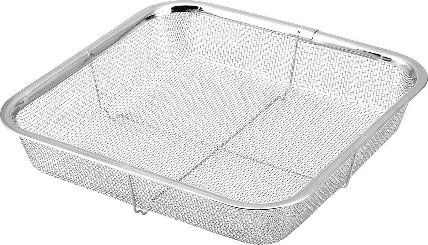 Minex Stainless Steel Square Mesh Colander 22cm - YOYO JAPAN