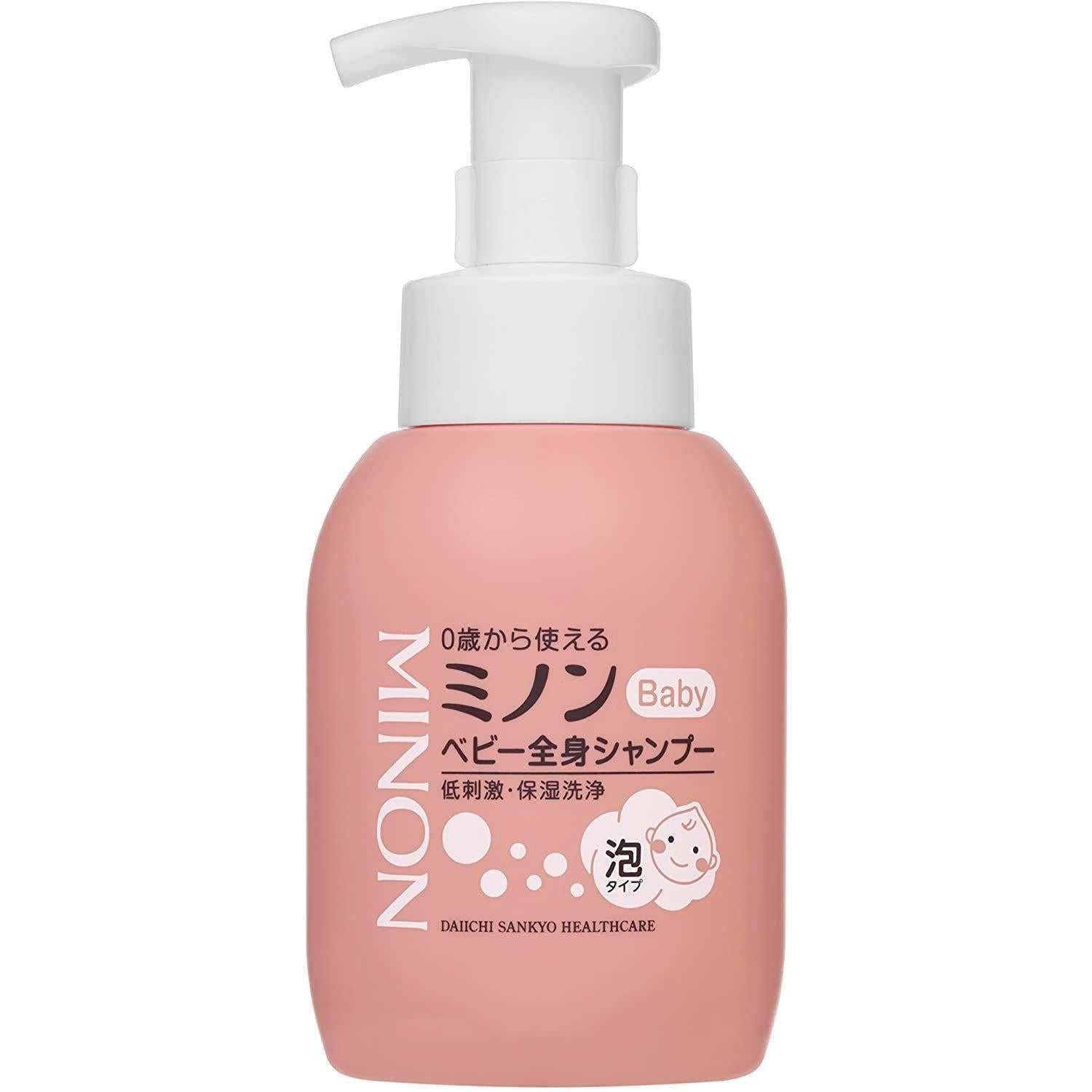 Minon Baby Shampoo Foaming Body Soap for Sensitive Skin 350ml - YOYO JAPAN