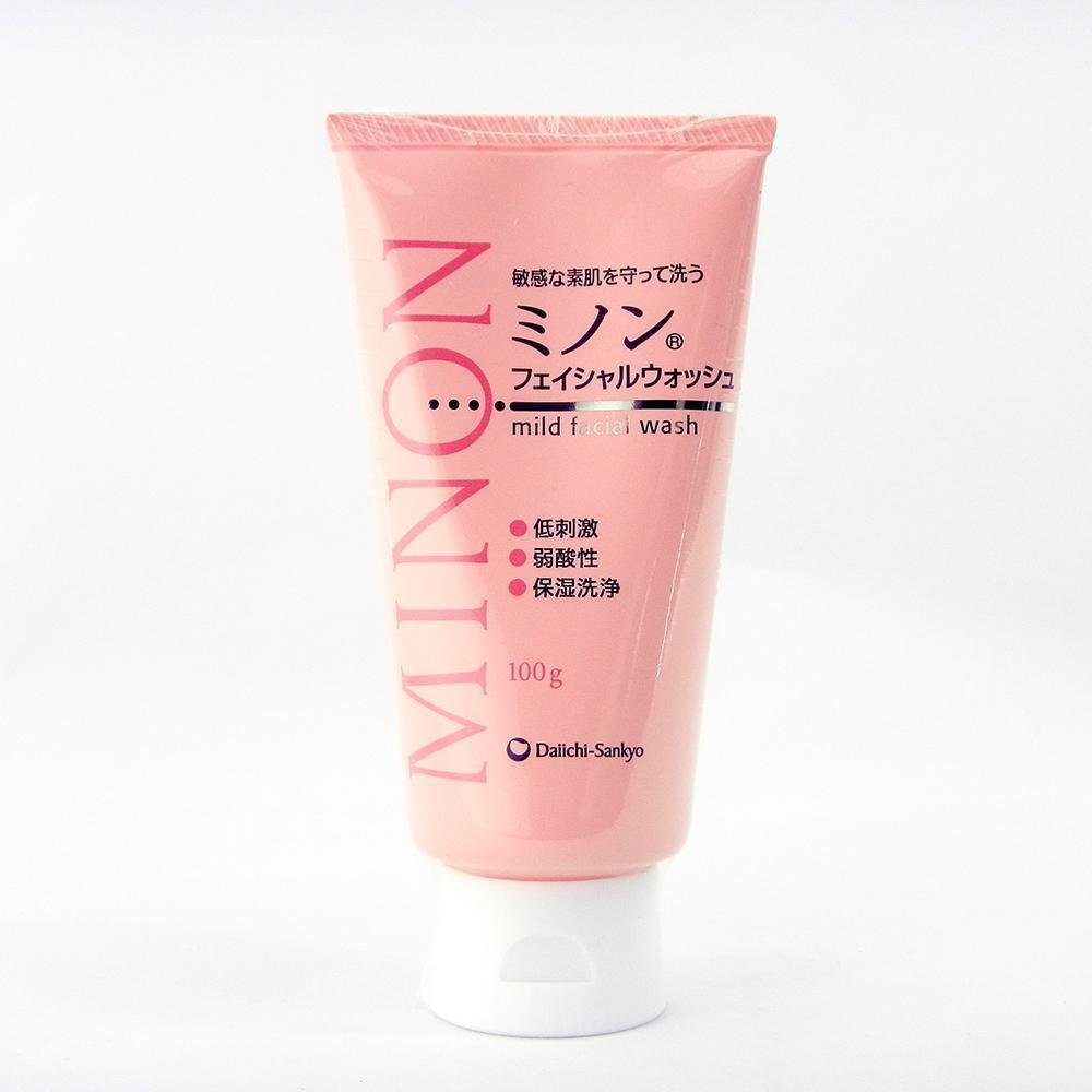 Minon Mild Facial Wash Foaming Cleanser for Sensitive Skin 100g - YOYO JAPAN
