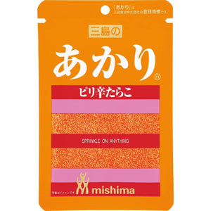 Mishima Akari Furikake Spicy Dried Cod Roe Rice Seasoning 12g - YOYO JAPAN