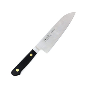 Misono Eu Swedish Carbon Steel Santoku Knife Santoku 180mm (No.181) (Honbazuke hand-honed edge) - YOYO JAPAN
