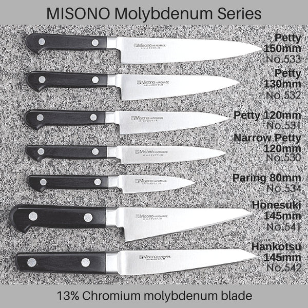 Fashion Misono Molybdenum Hankotsu Honesuki Knife Kansai Style 145Mm No.542 Japan - YOYO JAPAN