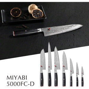 Miyabi 5000FC-D Damascus Steel Petty Knife 110mm - YOYO JAPAN
