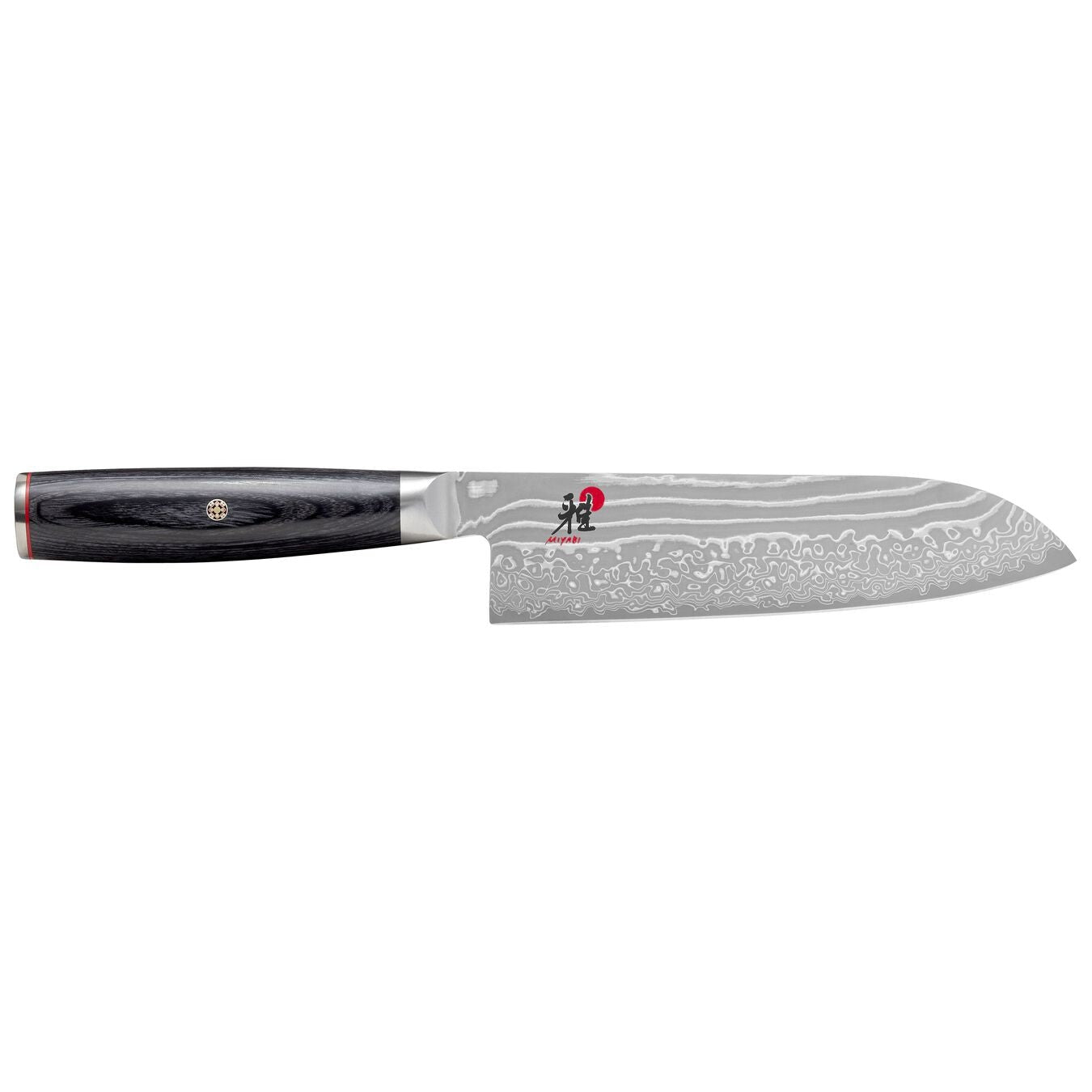 Miyabi 5000FC-D Damascus Steel Santoku Knife 180mm - YOYO JAPAN