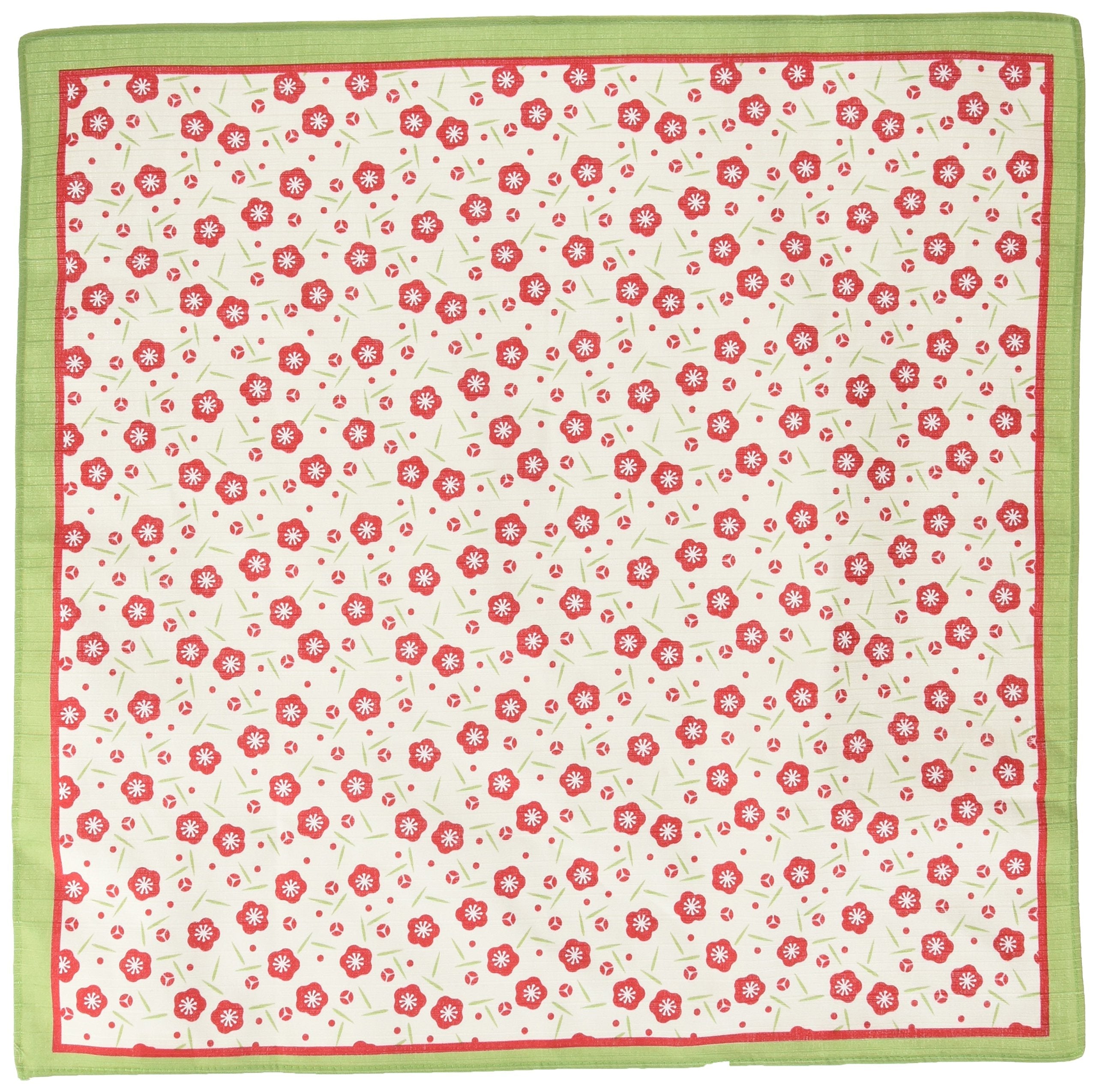 Miyamoto-Towel Furoshiki Okami'S Small Plum 50X50Cm Japan - YOYO JAPAN