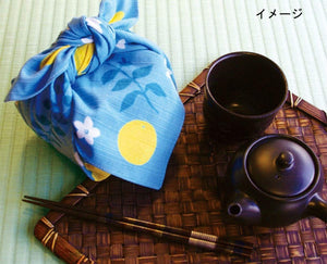 Miyamoto-Towel Furoshiki Lunch Cloth Japanese Pattern Okami'S 50X50Cm Checkered Rice Ball - YOYO JAPAN