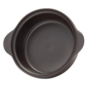 Miyawo Thermatech Ceramic Induction Western-Style Donabe Casserole 9-Go - Chocolate - YOYO JAPAN