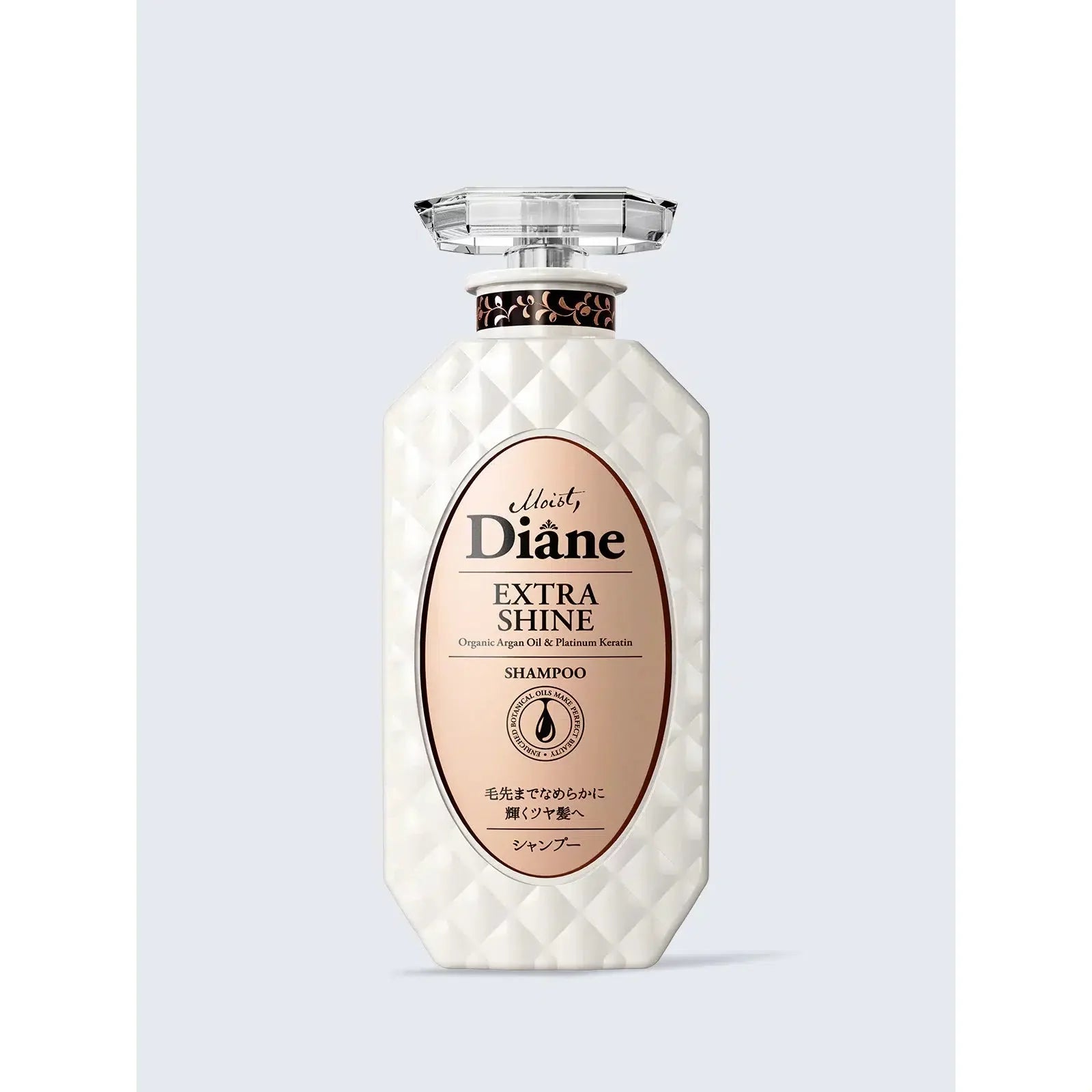 Moist Diane Shampoo Extra Shine Glossy Hair Organic Argan Oil & Keratin 450ml - YOYO JAPAN