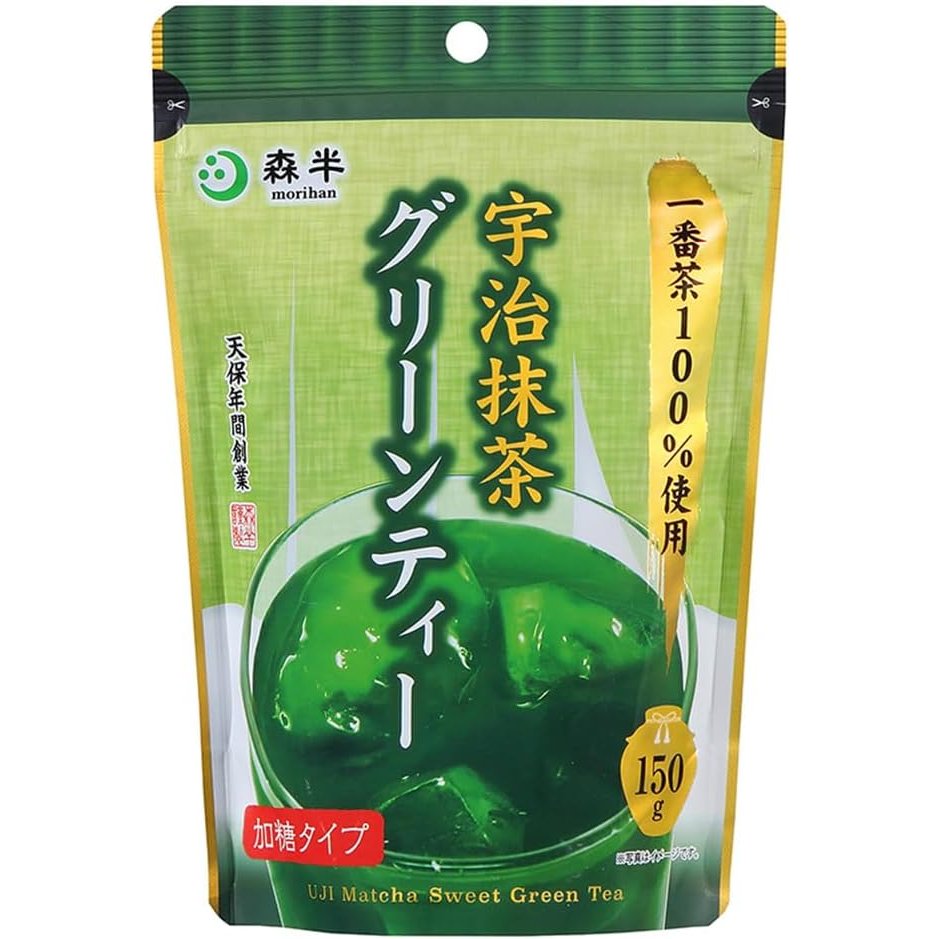 Morihan Uji Matcha Sweet Green Tea 150g - YOYO JAPAN