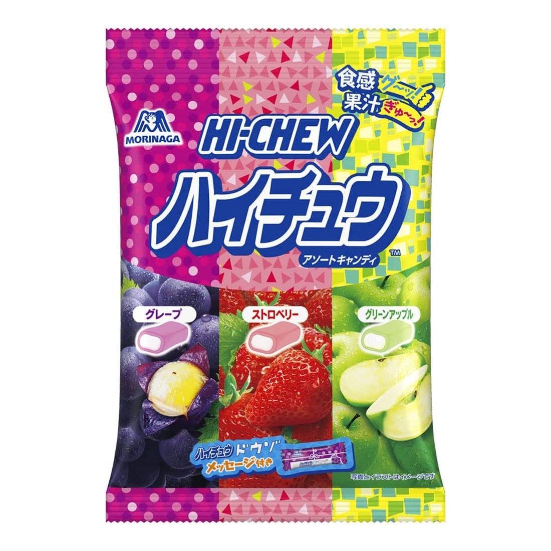 Morinaga Hi-Chew Japanese Soft Fruit Candy 3 Flavors Assortment 86g - YOYO JAPAN