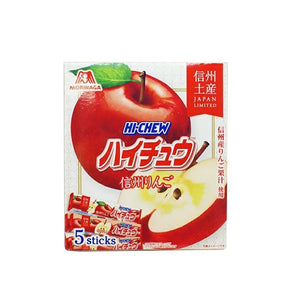Morinaga Hi-Chew Shinshu Apple Soft Candy 5-Stick Pack 276g - YOYO JAPAN