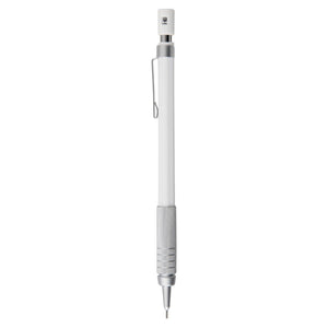 Mujirushi Ryohin Low Center Of Gravity Mechanical Pencil White 11X9X147Mm 0.5Mm Core Diameter - Made In Japan - YOYO JAPAN