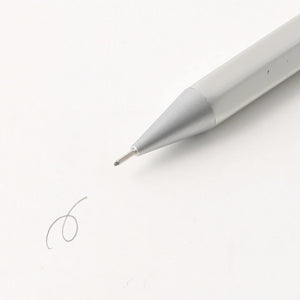 Muji 18616015 Silver Aluminum Hex Mechanical Pencil 0.5Mm Diameter - Japan - YOYO JAPAN