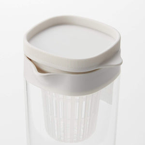 Mujirushi Ryohin Acrylic Cold Water Bottle Japan 1L Door Pocket Type - YOYO JAPAN