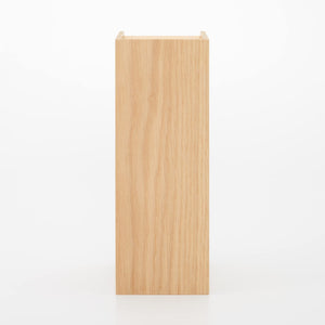 Muji 44310212 Wooden Accessory Rack 5 Tier Japan - 9.2X12.6X25.2Cm - YOYO JAPAN
