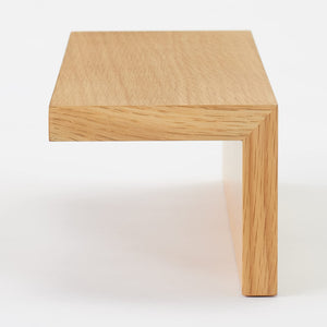 Mujirushi Ryohin Wall Mounted Oak Wood Shelf 44X12X10Cm - Made In Japan - YOYO JAPAN