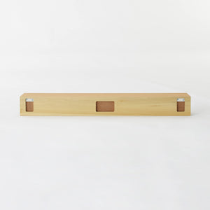 Mujirushi Ryohin Wall Mounted Shelf Oak Wood 88X12X10Cm - Made In Japan - YOYO JAPAN