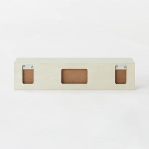 Mujirushi Ryohin Wall Mounted Furniture Shelf Oak Light Gray Japan 44X12X10Cm - YOYO JAPAN