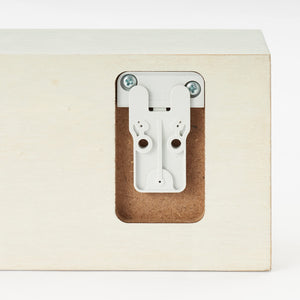 Mujirushi Ryohin Wall Mounted Furniture Shelf Oak Light Gray Japan 44X12X10Cm - YOYO JAPAN