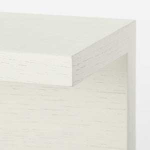 Mujirushi Ryohin Wall Mounted Furniture Shelf Oak Light Gray Japan 44X12X10Cm - YOYO JAPAN