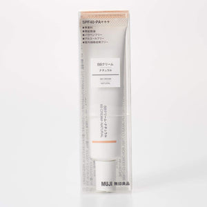 Muji Natural BB Cream SPF40 PA+++ 30g for Radiant Skin - YOYO JAPAN