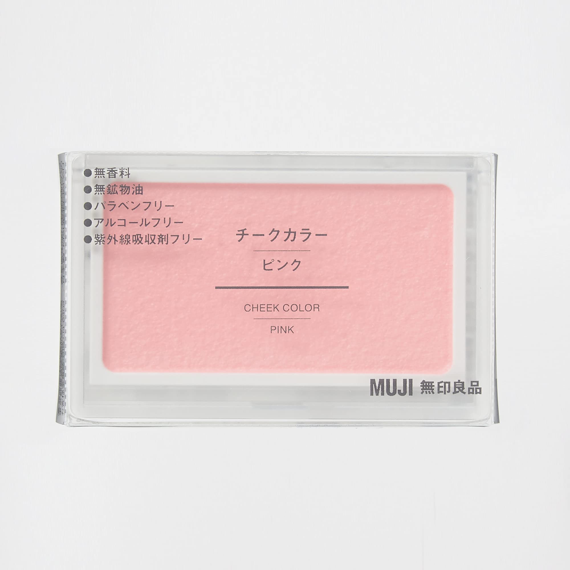 Muji Unscented Pink Cheek Color 4.6G - Makeup for a Natural Glow - YOYO JAPAN