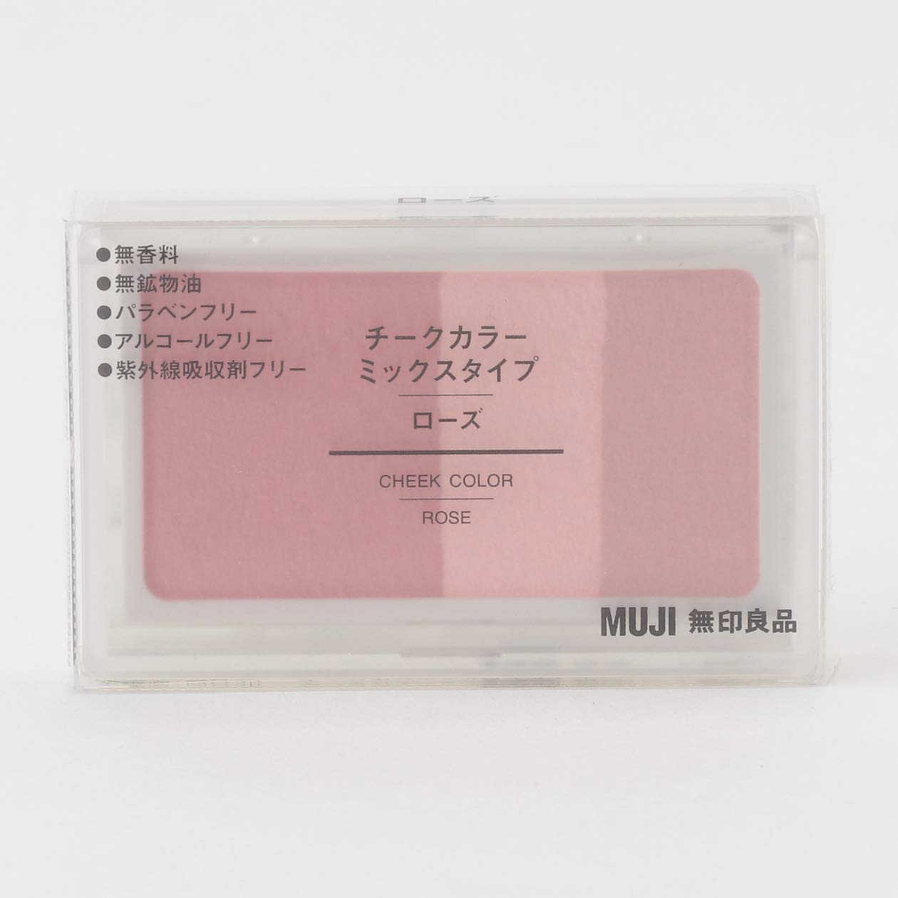 Muji Cheek Color Mix Type Rose 4.7G - YOYO JAPAN