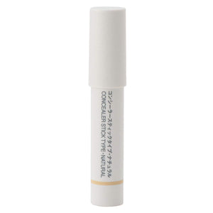 Muji Natural Concealer Stick - Lightweight 3.5G Makeup Essential - YOYO JAPAN