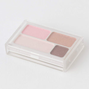 Muji Eye Color 4 Color Type Eye Shadow Pink Brown 4.5G - YOYO JAPAN