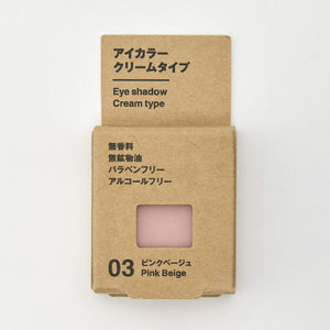 Muji Eye Color Cream Type Pink Beige 1.8G 82926507 Eyeshadow Gram (X 1) - YOYO JAPAN