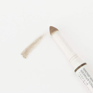 Muji Dark Brown Eyebrow Pencil and Powder - Long Lasting Smudge Proof 02125035 - YOYO JAPAN