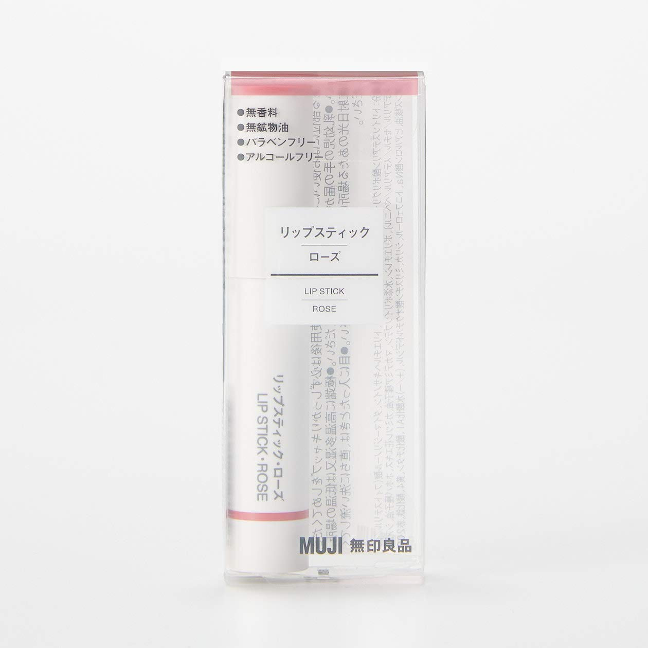 Muji Lipstick Lipstick Rose 2.5G - YOYO JAPAN