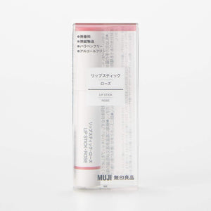 Muji Lipstick Lipstick Rose 2.5G - YOYO JAPAN