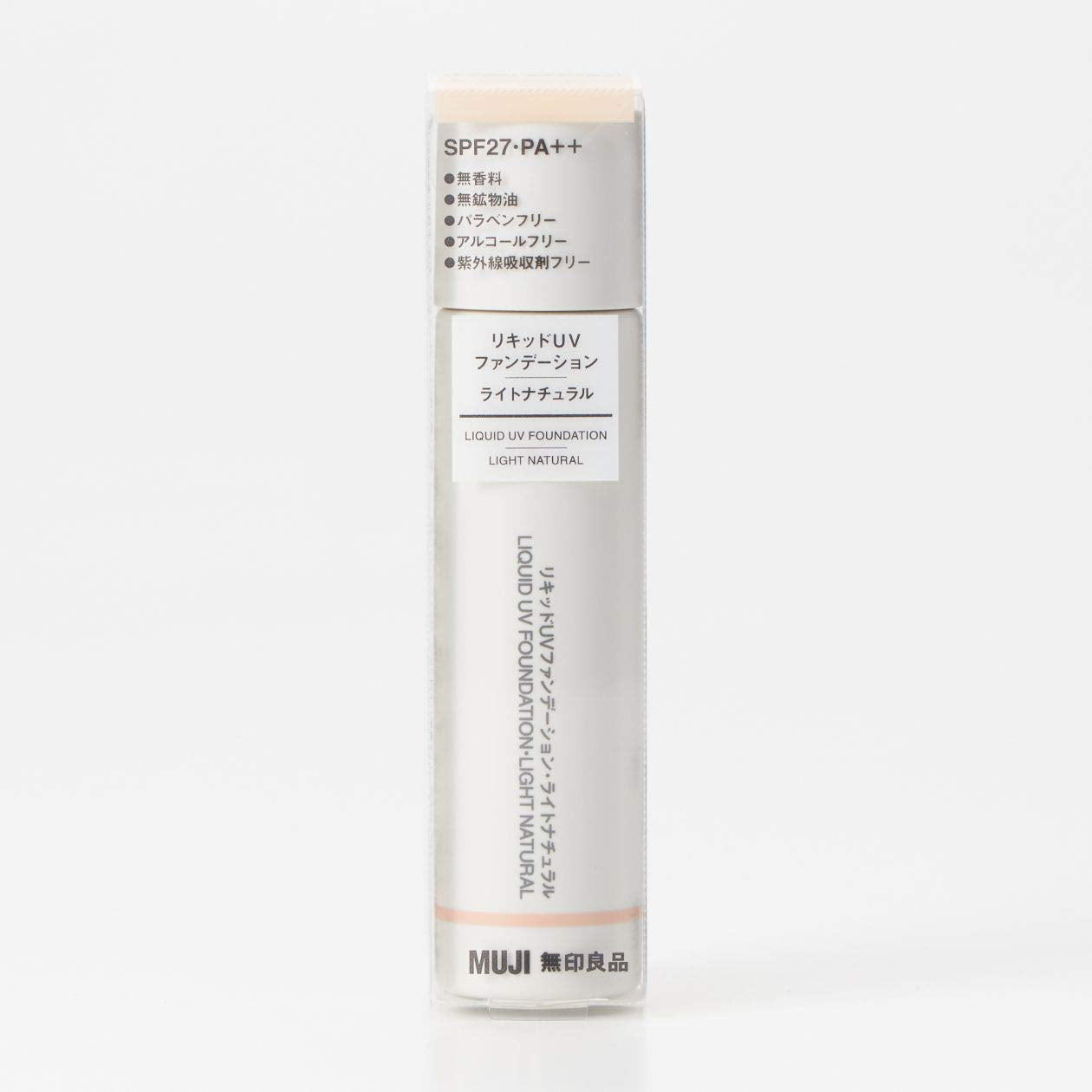 Muji Light Natural Liquid UV Foundation SPF27 PA++ 30ml - YOYO JAPAN