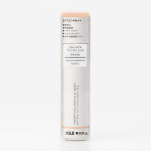 Muji Natural Liquid UV Foundation SPF27 PA++ 30ml - YOYO JAPAN