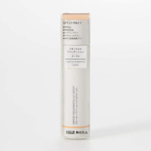 Muji Ocher Liquid UV Foundation SPF27 PA++ 30ml - YOYO JAPAN