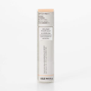 Muji Liquid Uv Foundation Pink Natural Spf27 Pa++ 30Ml 02124748 - YOYO JAPAN