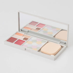 Muji Makeup M Size Palette Compact 163x71x15mm for Seamless Beauty Organization - YOYO JAPAN
