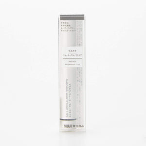 Muji Waterproof Black Mascara 8.6G - Long-Lasting Eye Makeup - YOYO JAPAN